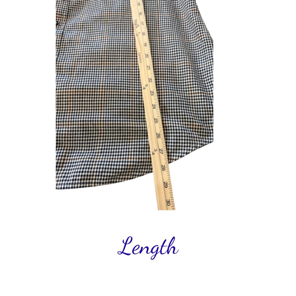 Orvis Men's XL Button-Up Shirt Brown Check Cotton Twill Casual Outdoor - Picture 5 of 8